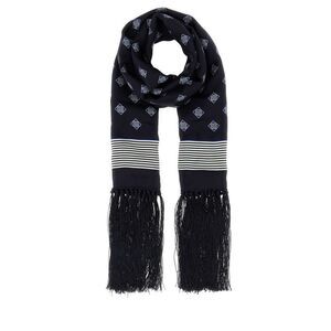Bode Men Printed Silk Scarf
